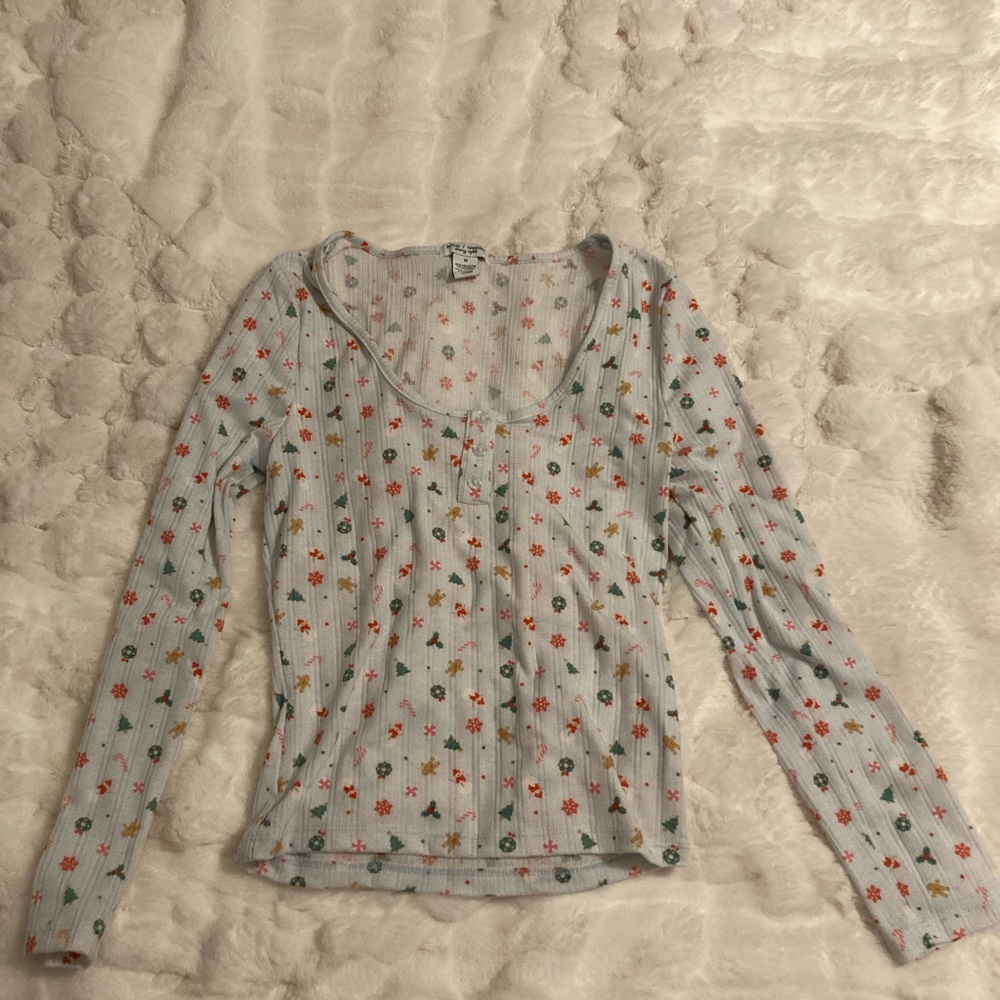 Better/Together PJ Top.  Holiday.  Women’s.